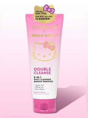 Crème x Hello Kitty Double Cleanse Facial Cleanser – New (K-Beauty)